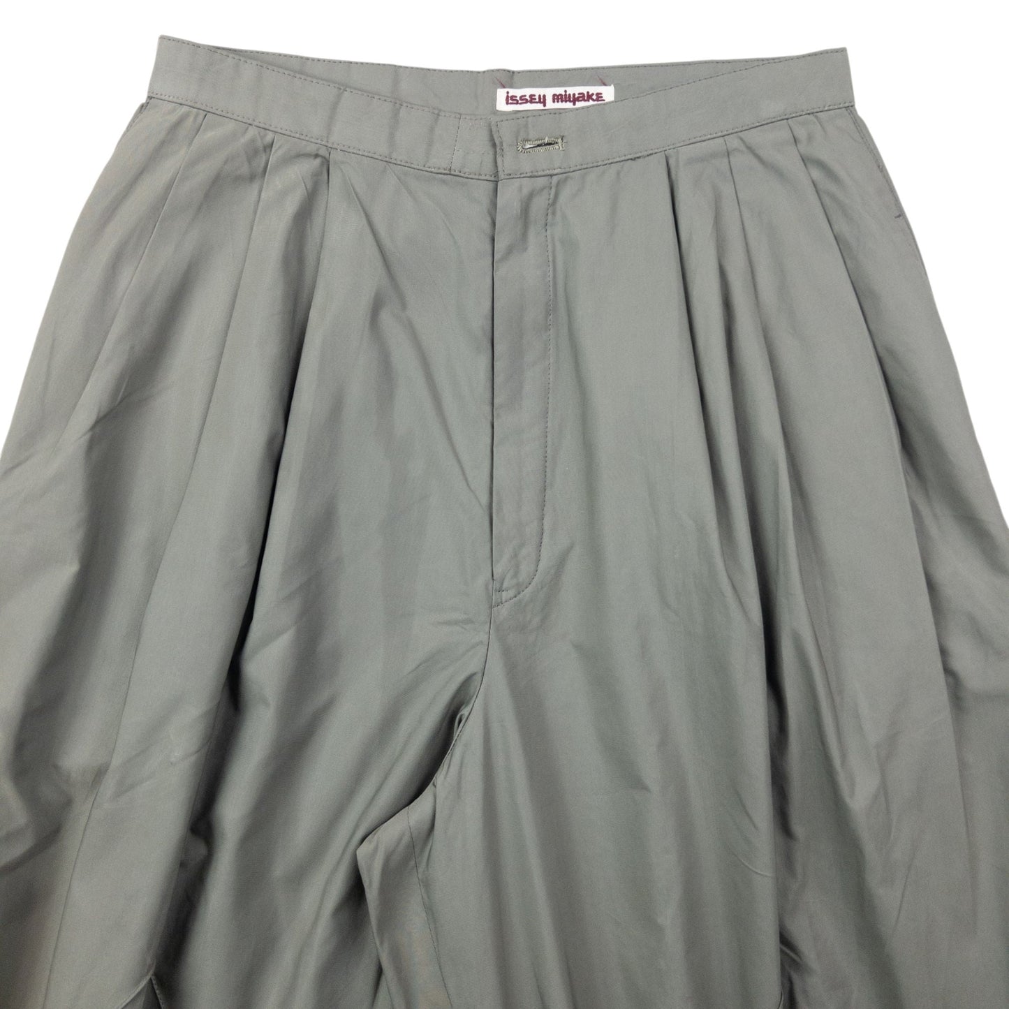 Vintage 80s Issey Miyake Pleated Parachute Trousers Size W25