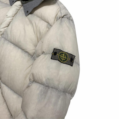 Stone Island A/W 2009 Opaque Tela Down Jacket | XXL, Ivory