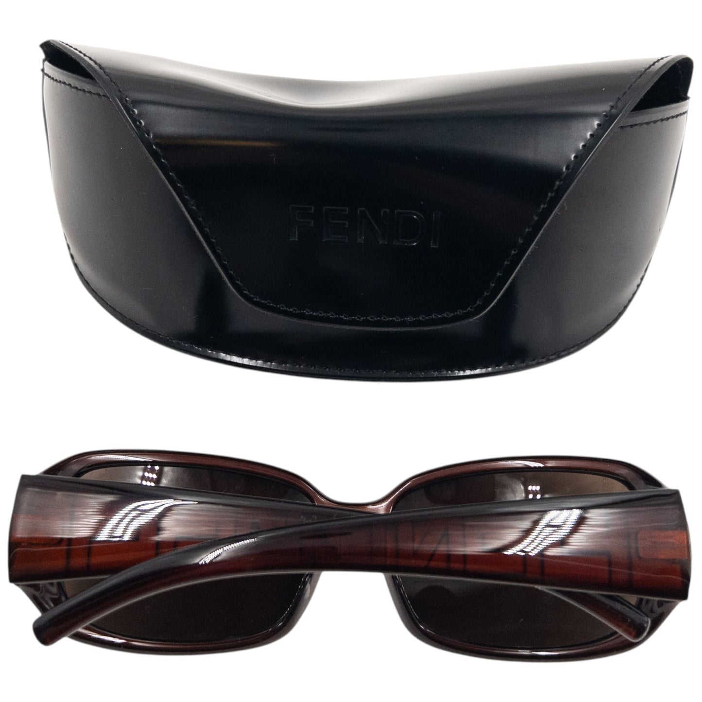 Vintage 2000s Fendi Diamanté Sunglasses | O/S, Black