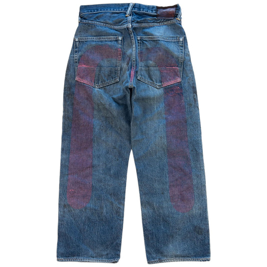 Vintage Evisu Daicock Denim Jeans Size W28