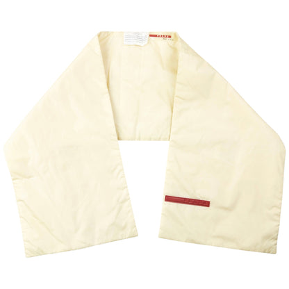 Vintage 2000s Prada Sport Nylon Scarf | O/S, Cream
