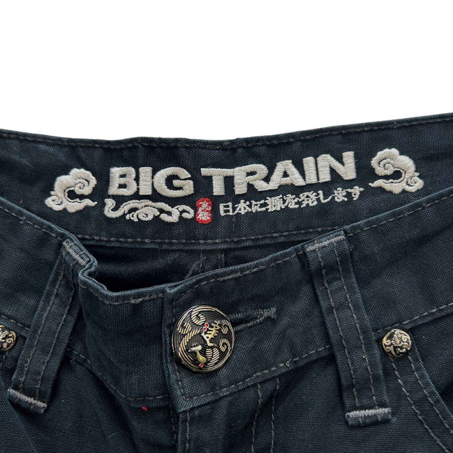 Vintage Big Train Japanese Denim Jeans Size W31 - Known Source