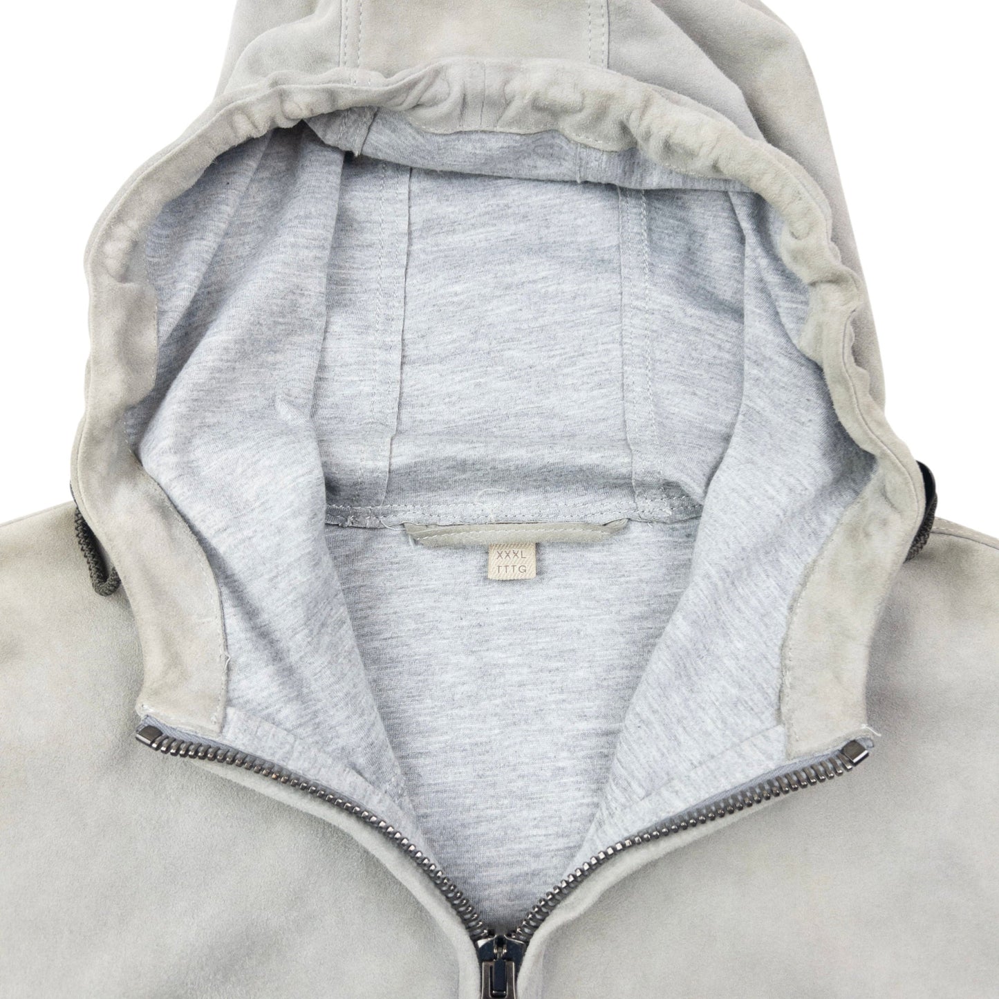 Vintage Burberry Brit Zip Up Suede Jacket Size XL | XL, Grey