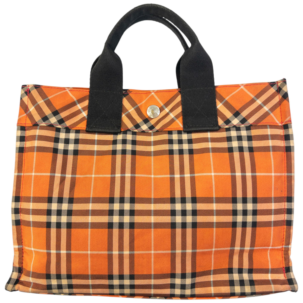 Vintage 2000s Burberry Blue Label Nova Check Handbag | O/S, Multicoloured