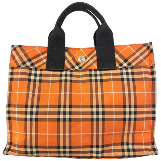 Vintage 2000s Burberry Blue Label Nova Check Handbag | O/S, Multicoloured