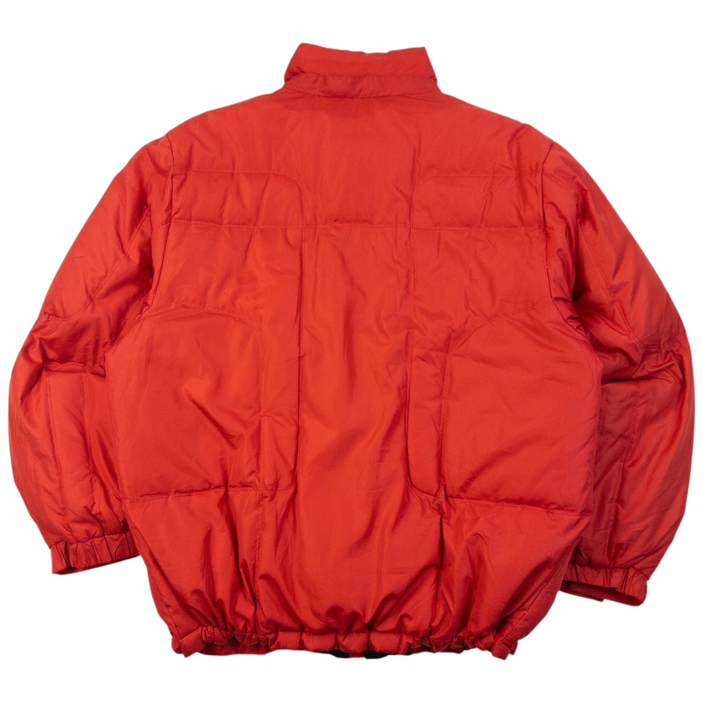 Vintage 90s Balenciaga Zip Up Puffer Jacket Size L | Large, Red