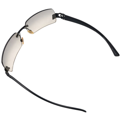 Vintage 2000s Chanel Rimless Sunglasses | O/S, Black