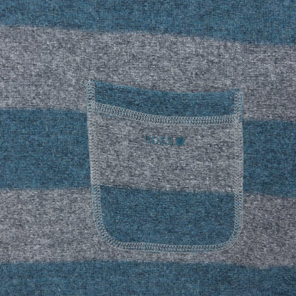 Vintage 2000s Hugo Boss Reversible Striped Wool Jumper Size L