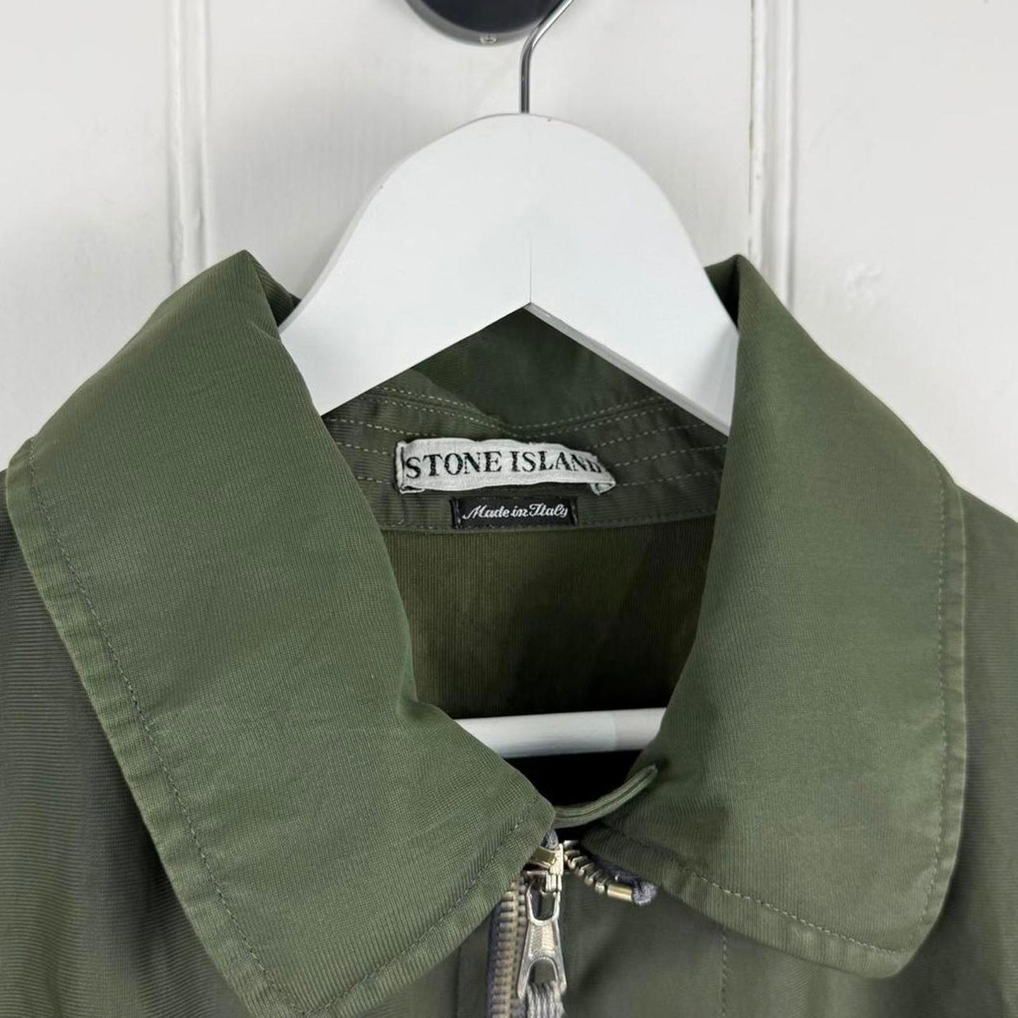 Stone Island Nylam Jacket – Olive Green (XXL) | XXL, Green