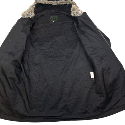 Vintage Yohji Yamamoto D'Urban A.A.R Fur Hood Rain Jacket Size M