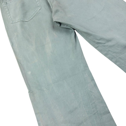 Vintage 2000s Cabane De Zucca By Issey Miyake Buckle Waist Trousers Size W27 | W27, Green