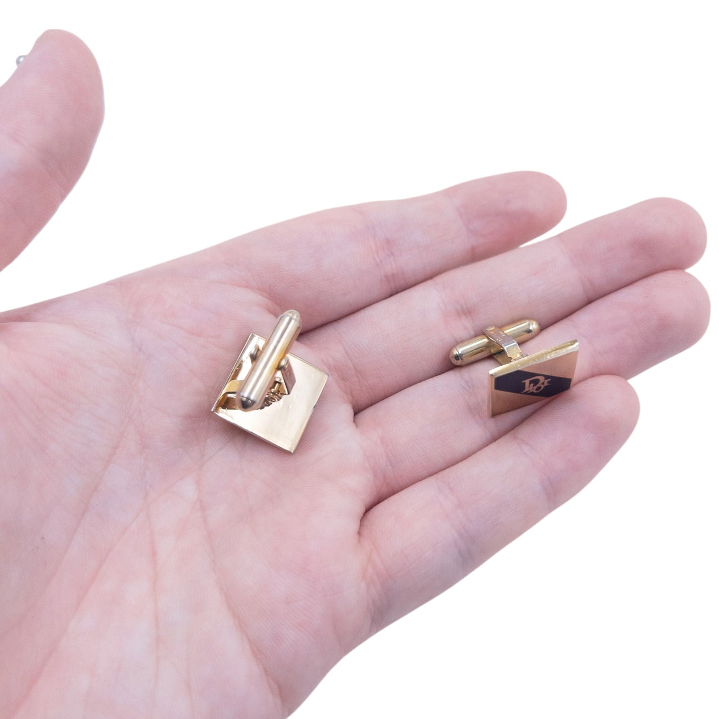 Vintage 90s Dior Cuff Links | O/S, Multicoloured