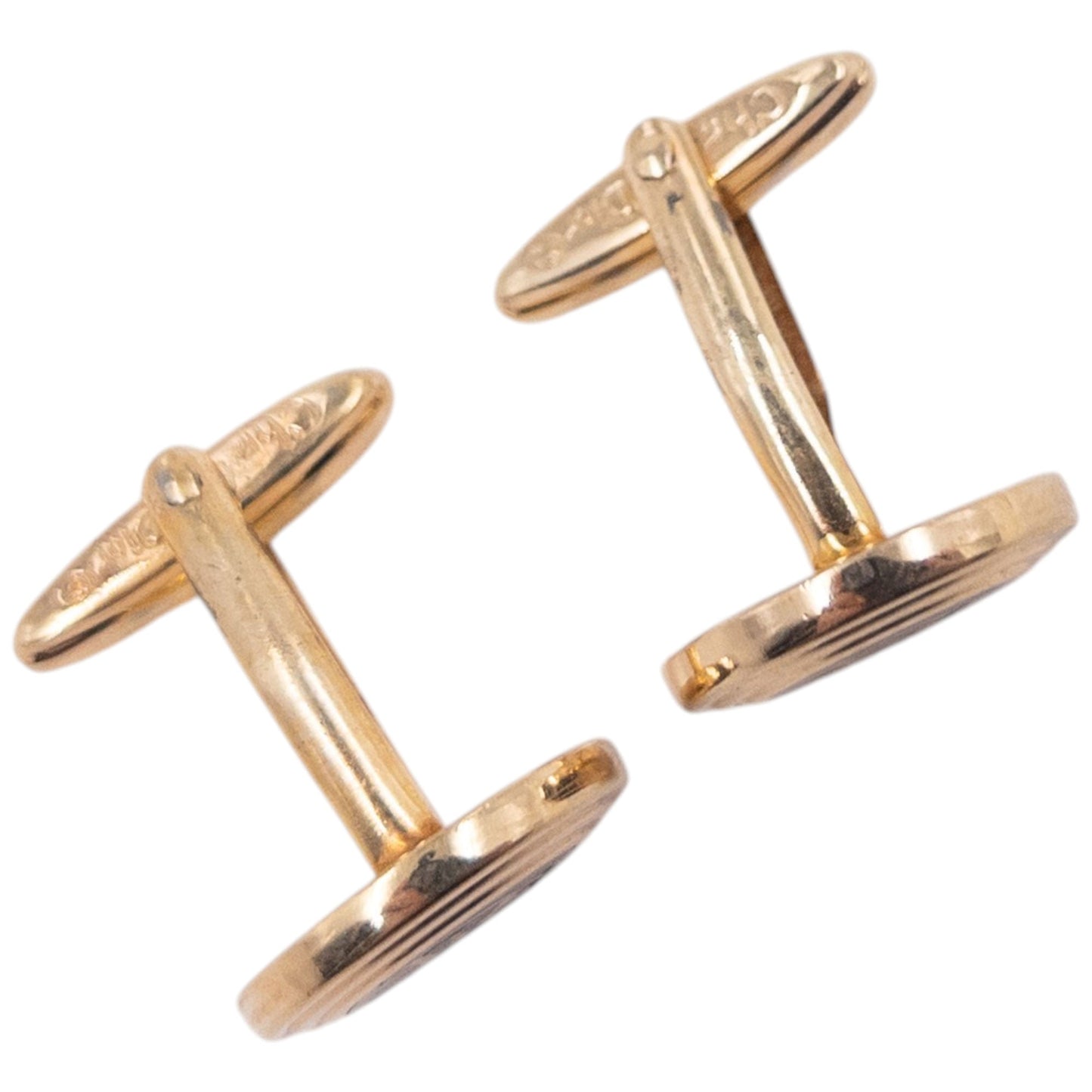 Vintage 90s Dior Embossed Cufflinks | O/S, Multicoloured