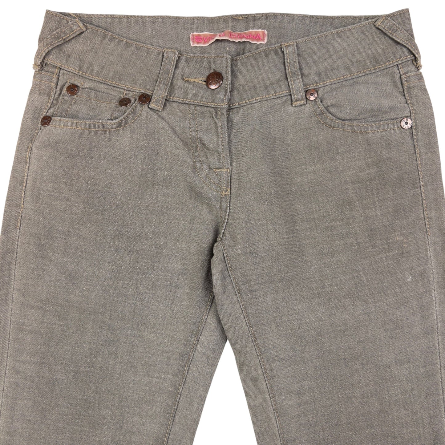 Vintage Evisu Donna Embroidered Japanese Denim Jeans Womens Size W28