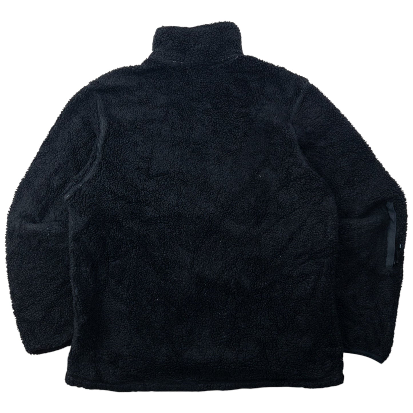 Vintage 2000s Nike ACG Q Button Fleece Sweatshirt Size S | Small, Black