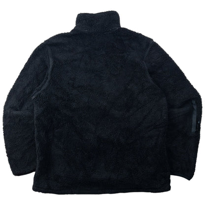 Vintage 2000s Nike ACG Q Button Fleece Sweatshirt Size S | Small, Black