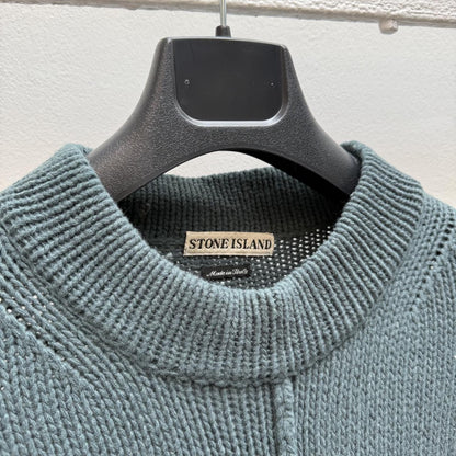 1996 Stone Island Knit Jumper (XXL) | XXL, Dark Teal
