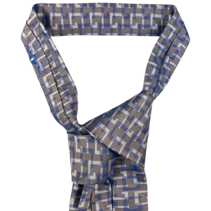 Vintage Gucci Monogram Silk Tie