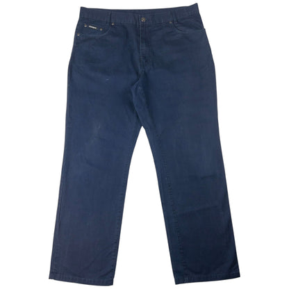 Vintage YSL Yves Saint Laurent Embroidered Chino Trousers Size W37