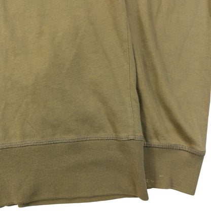 Vintage 2000s Burberry Zip Up Sweatshirt Size S | Small, Green