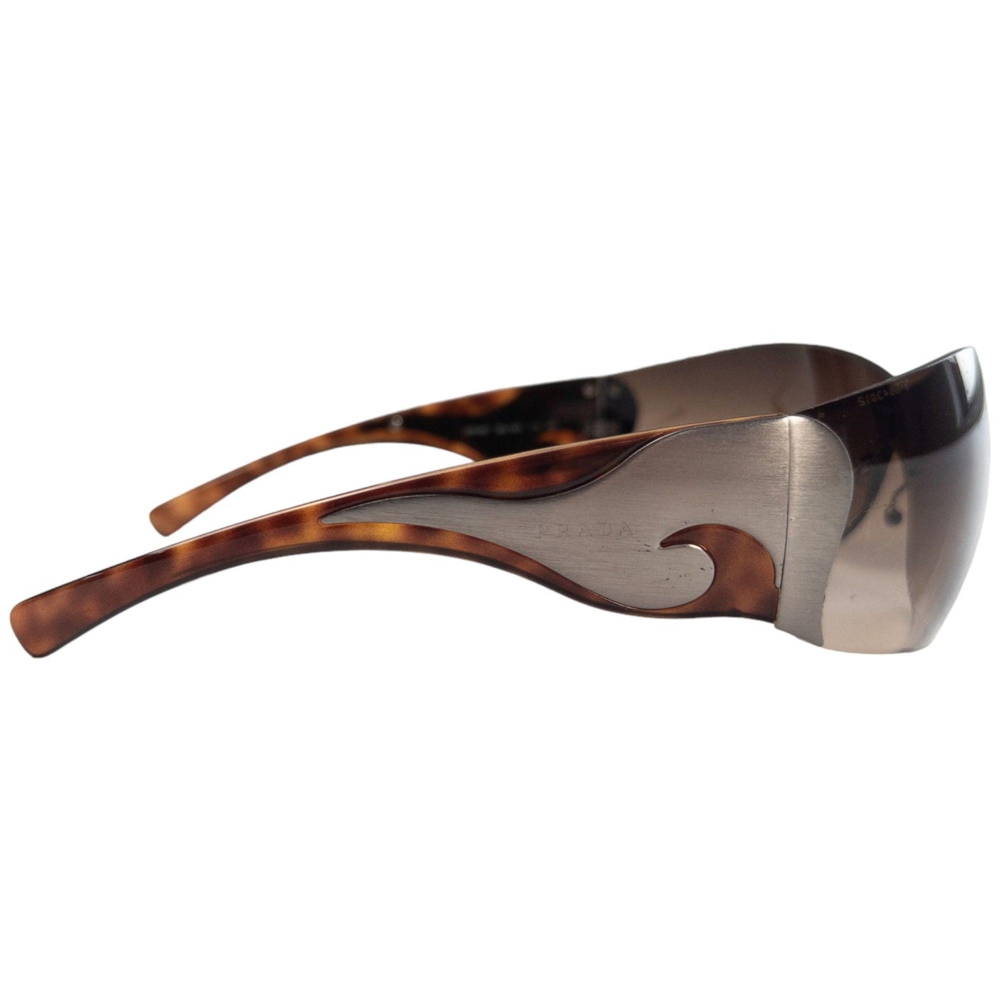 Vintage Prada Swirl Tortoise Shell Sunglasses