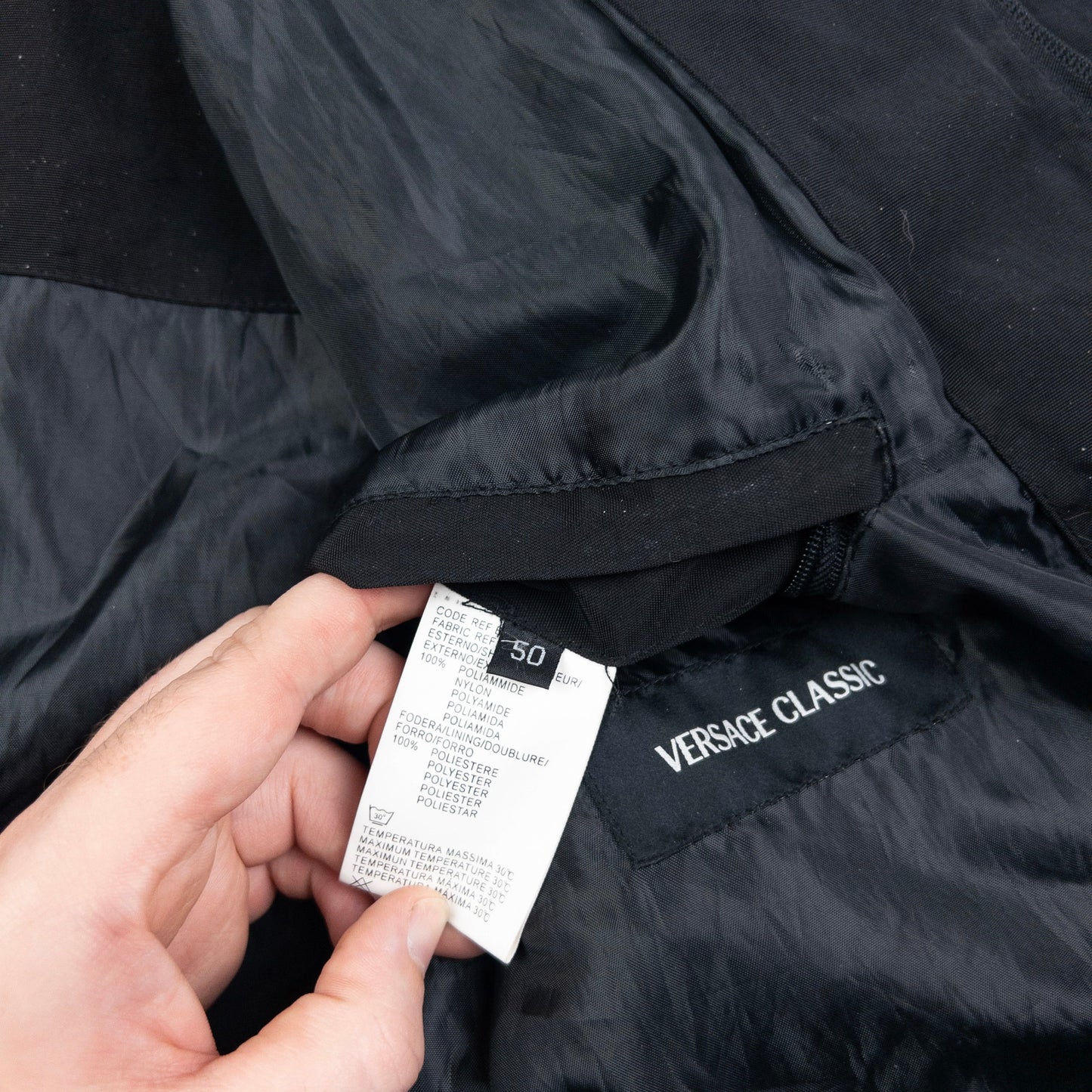 Vintage Versace Classic Zip Up Jacket Size M