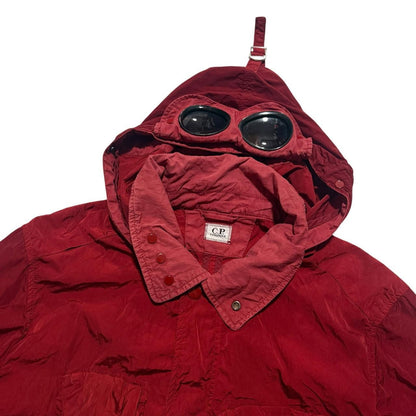 CP Company Nylon Multipocket Goggle Jacket | XL, Red