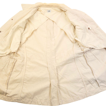 Vintage 2000s CP Company Button Up Jacket Size M | Medium, Cream