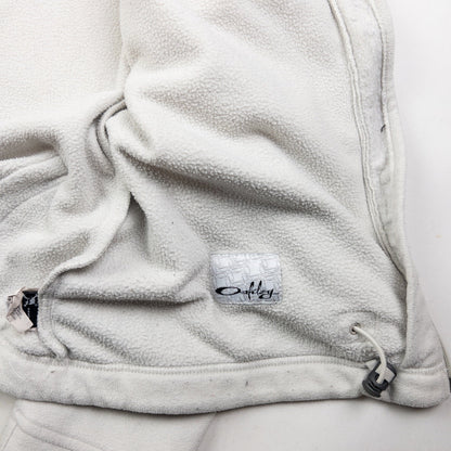 Vintage Oakley Zip Up Fleece Jacket Womens Size M