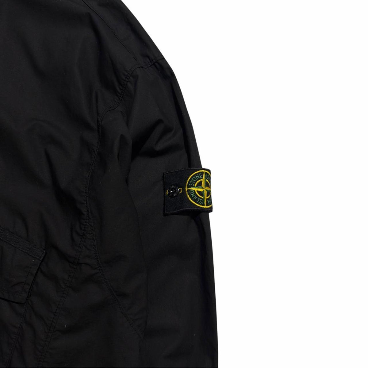 Stone Island Pullover Smock Jacket | XXL, Black