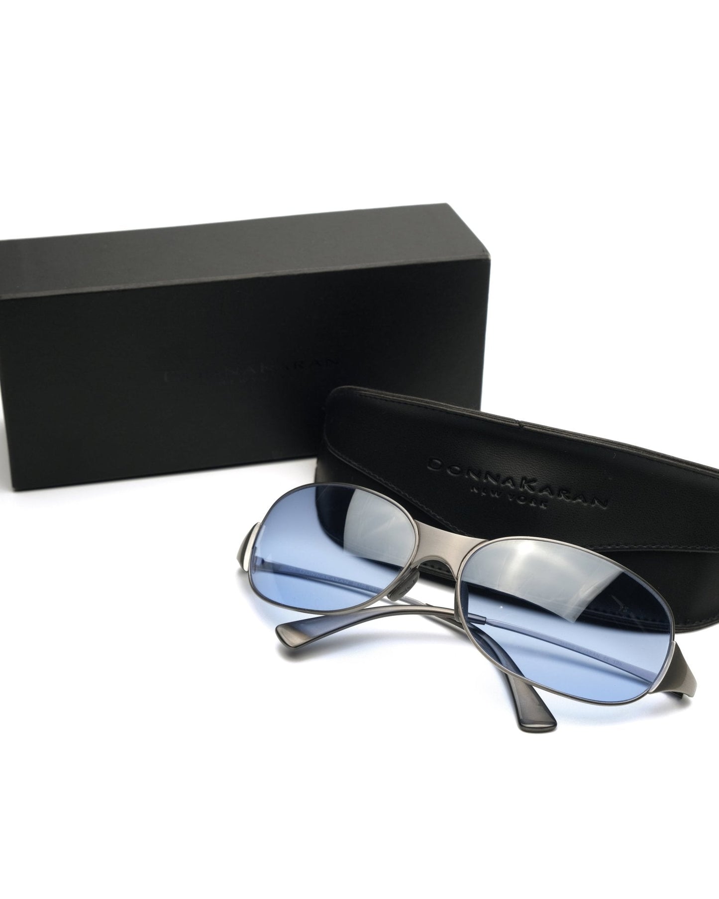 Donna Karan - Donna Karan titanium wraparound vintage – The Dryads