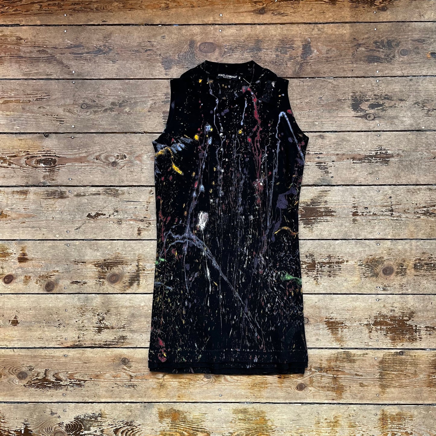 D&G Paint Splash mini dress