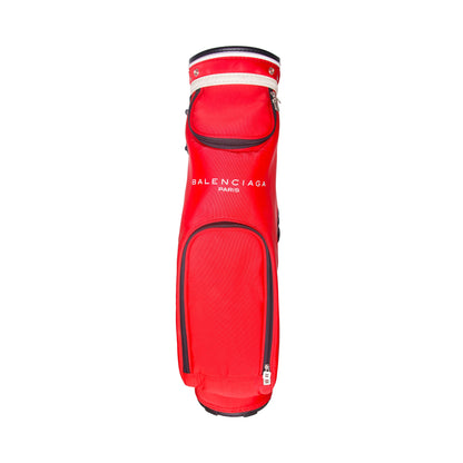 1990s Balenciaga Red Golf Bag | O/S, Multicoloured