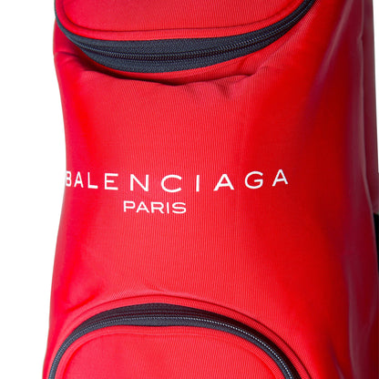 1990s Balenciaga Red Golf Bag | O/S, Multicoloured