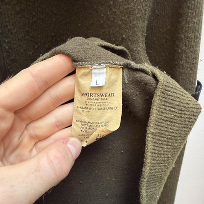 00’s Stone Island Knit Jumper (L) | Large, Green