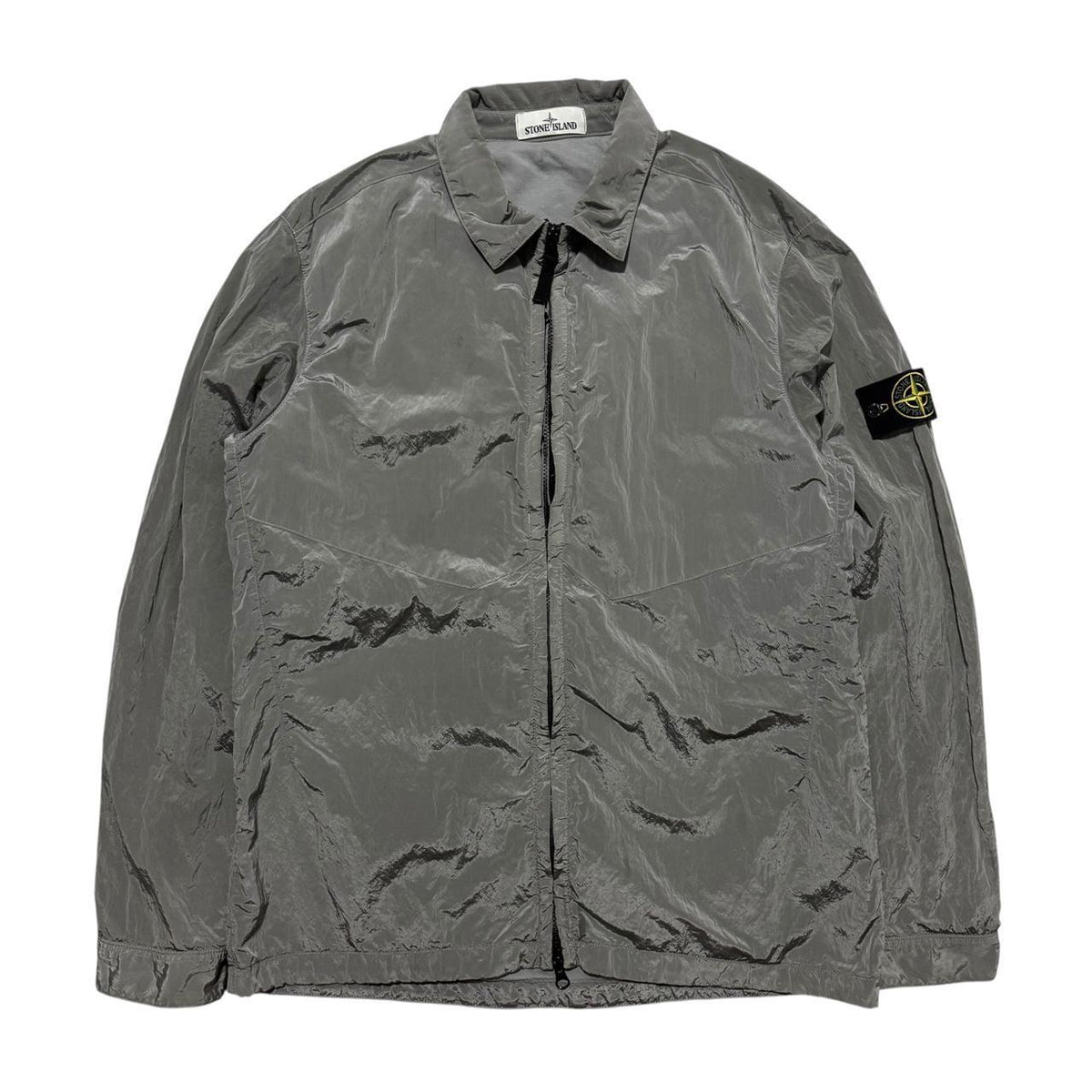 Stone Island Nylon Metal Overshirt | XL, Grey