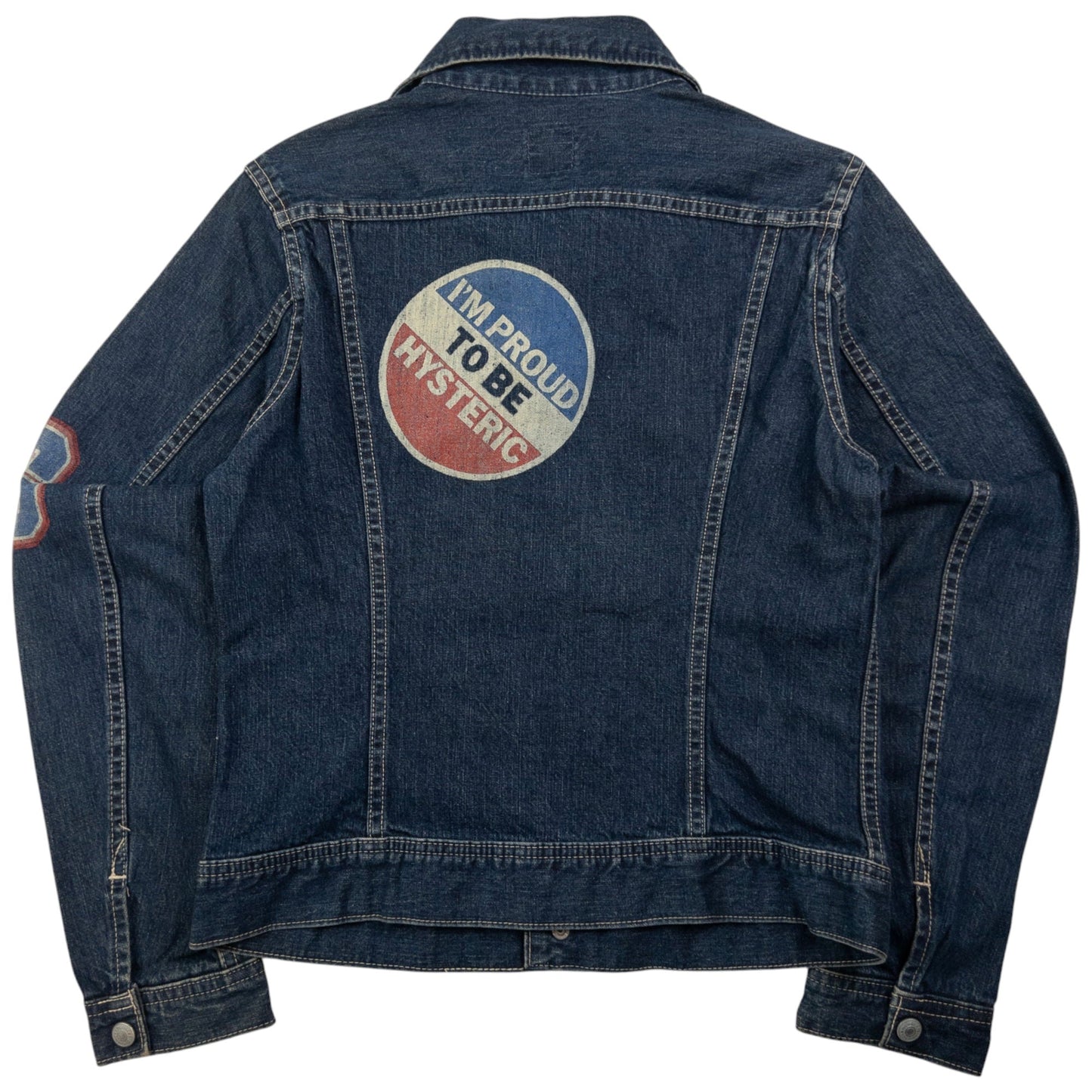 Vintage Hysteric Glamour Proud To Denim Jacket Womens Size M