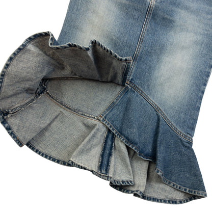 Vintage 2000s Hysteric Glamour Kinky Jeans Denim Skirt Womens Size W28 | W28, Blue