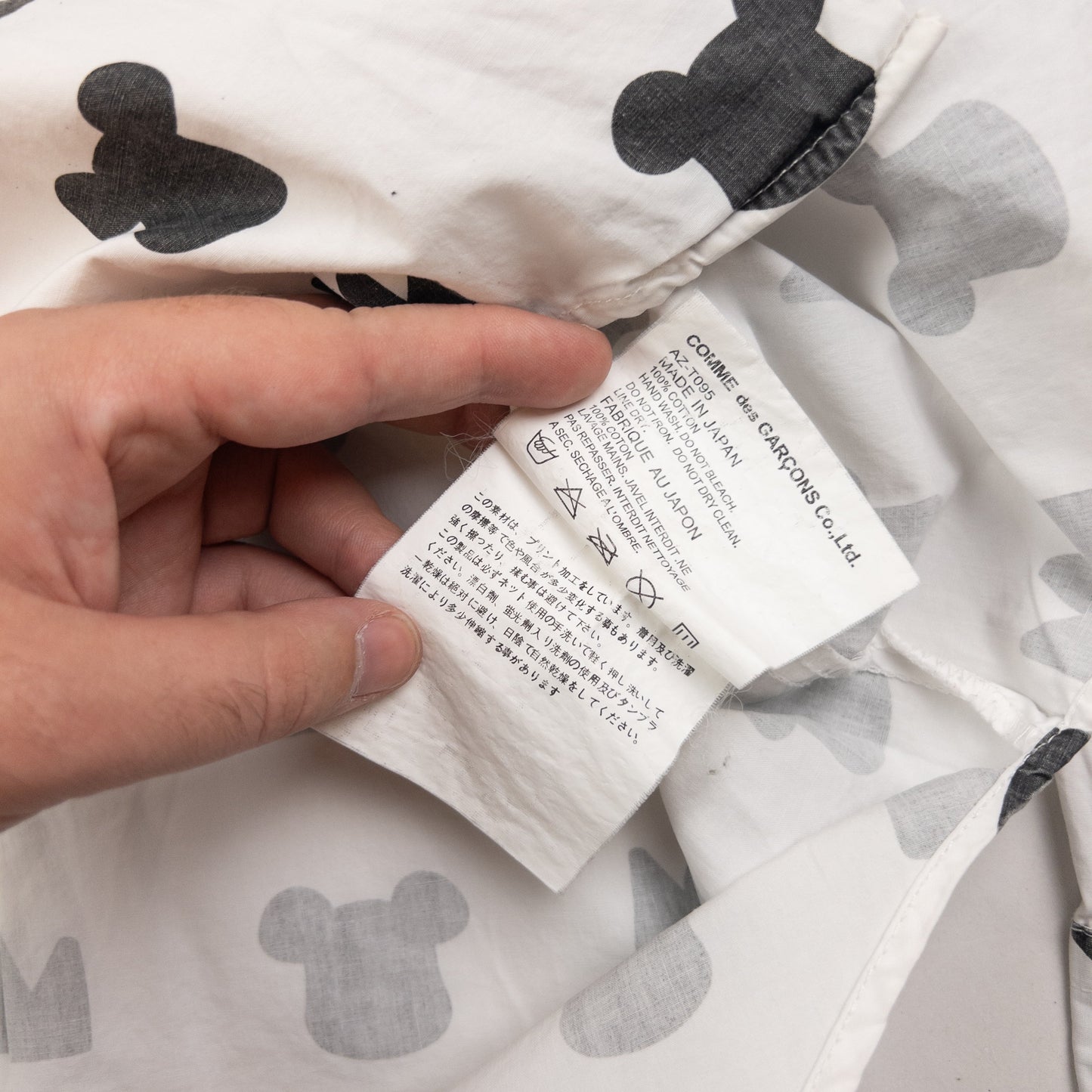 Vintage Comme Des Garçons HOMME Long Sleeve Button Up Shirt Size XS