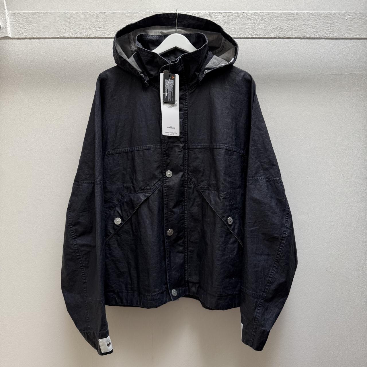 Stone Island Raw Plated Marina Jacket (XL) | Extra Large, Blue