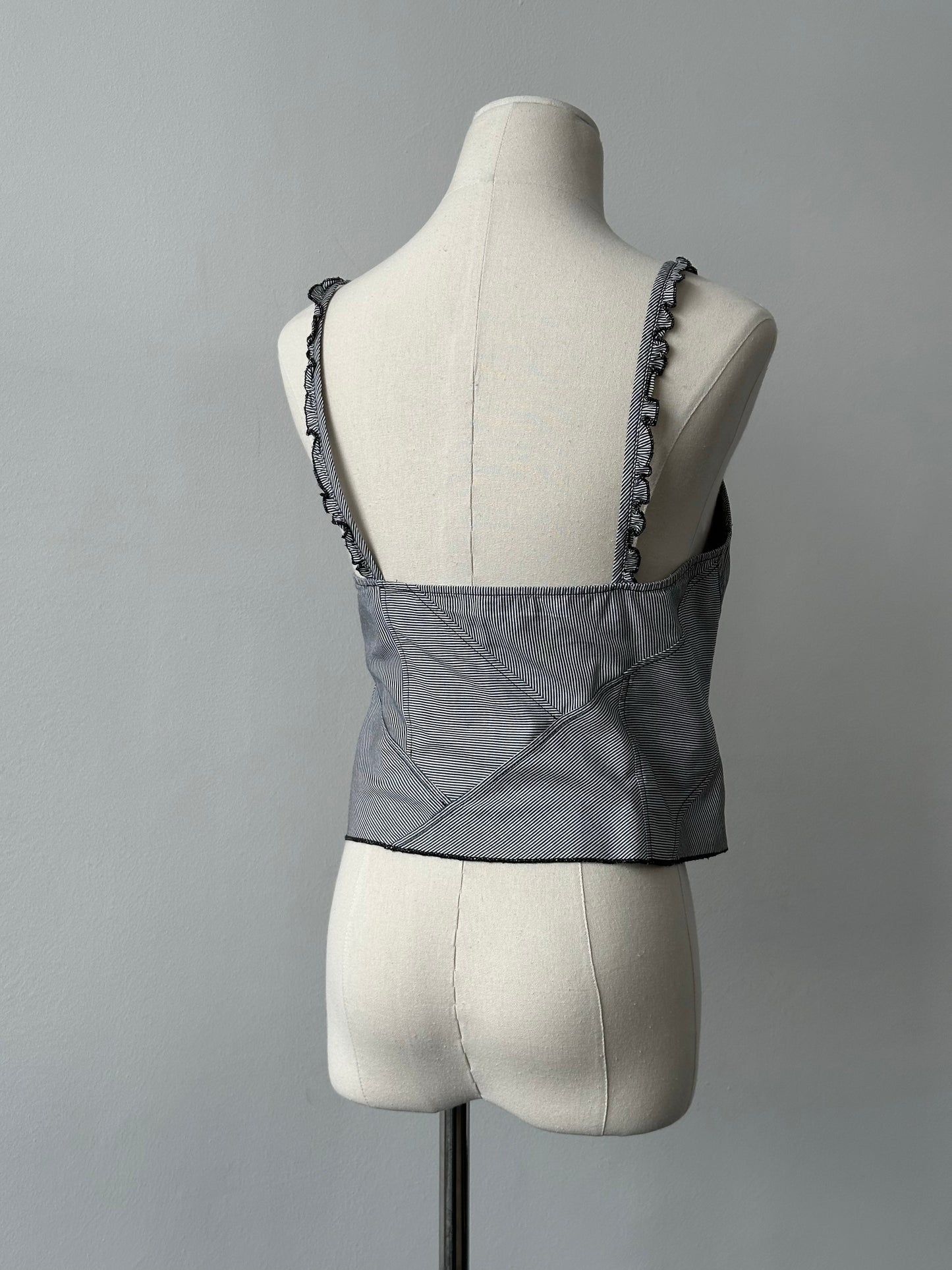 Armani Jeans 1990s Pure Cotton Top - S/M
