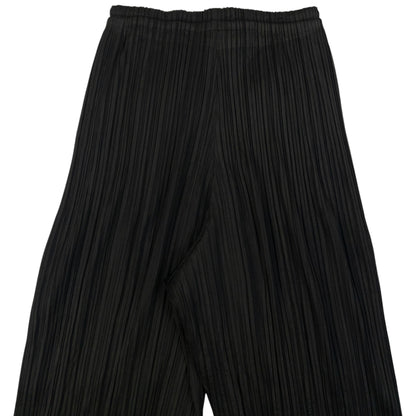 Vintage 90s Pleats Please By Issey Miyake Culotte Trousers Womens Size L | Large, Black