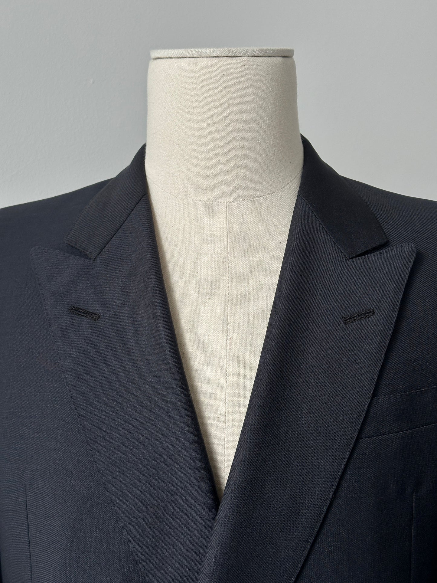 Burberry 1990s Bespoke Button Double Breasted Blazer - S