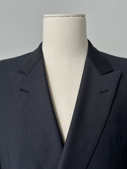 Burberry 1990s Bespoke Button Double Breasted Blazer - S