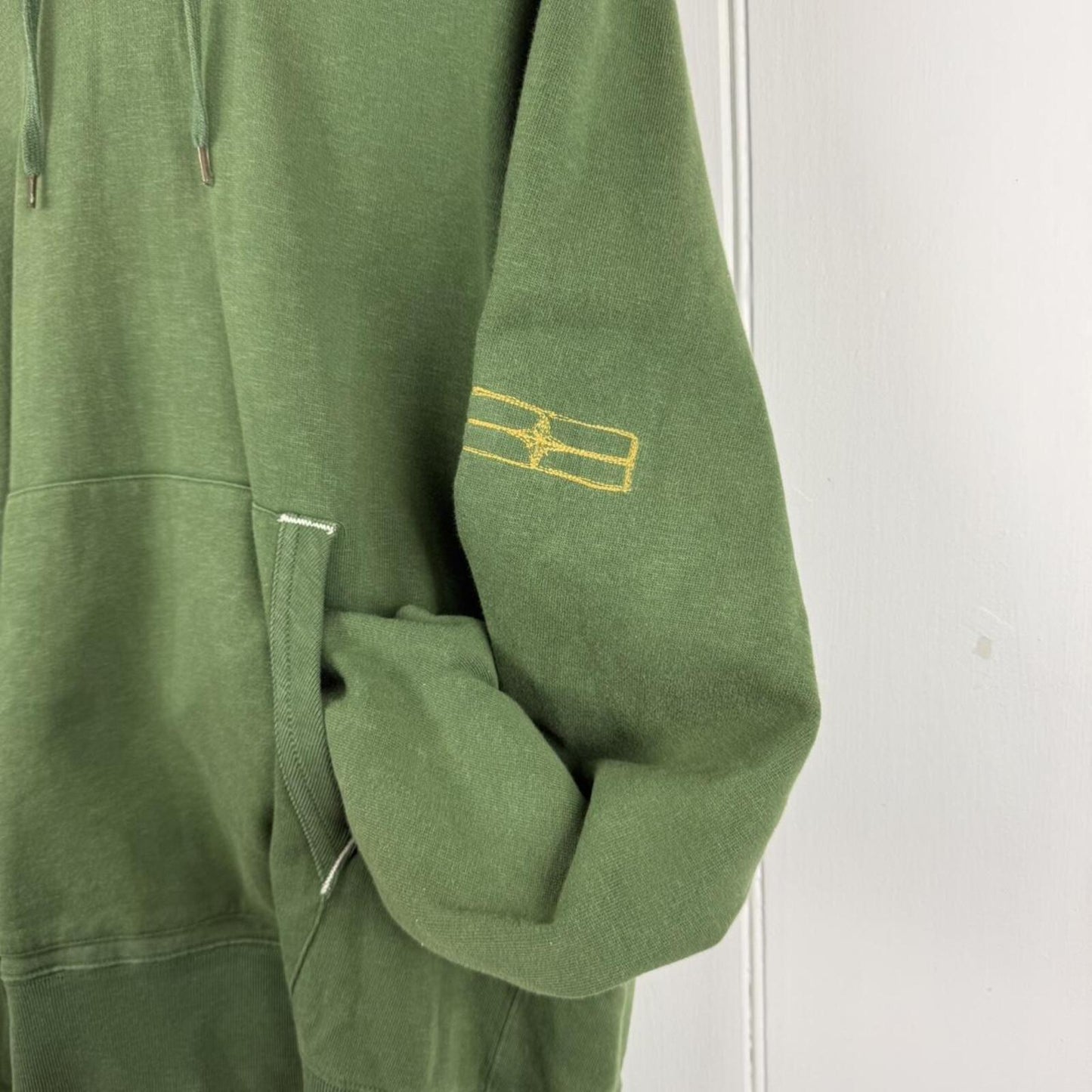 Stone Island Denims Hoodie Green (XL) | Extra Large, Green