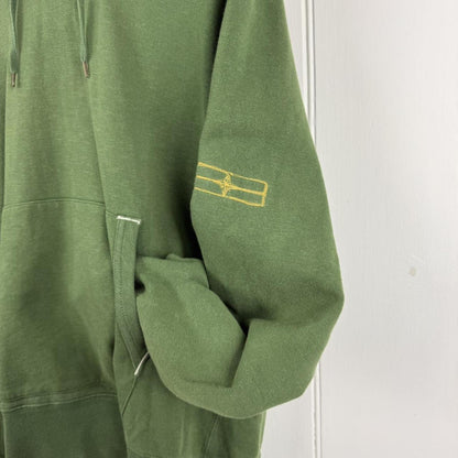 Stone Island Denims Hoodie Green (XL) | Extra Large, Green