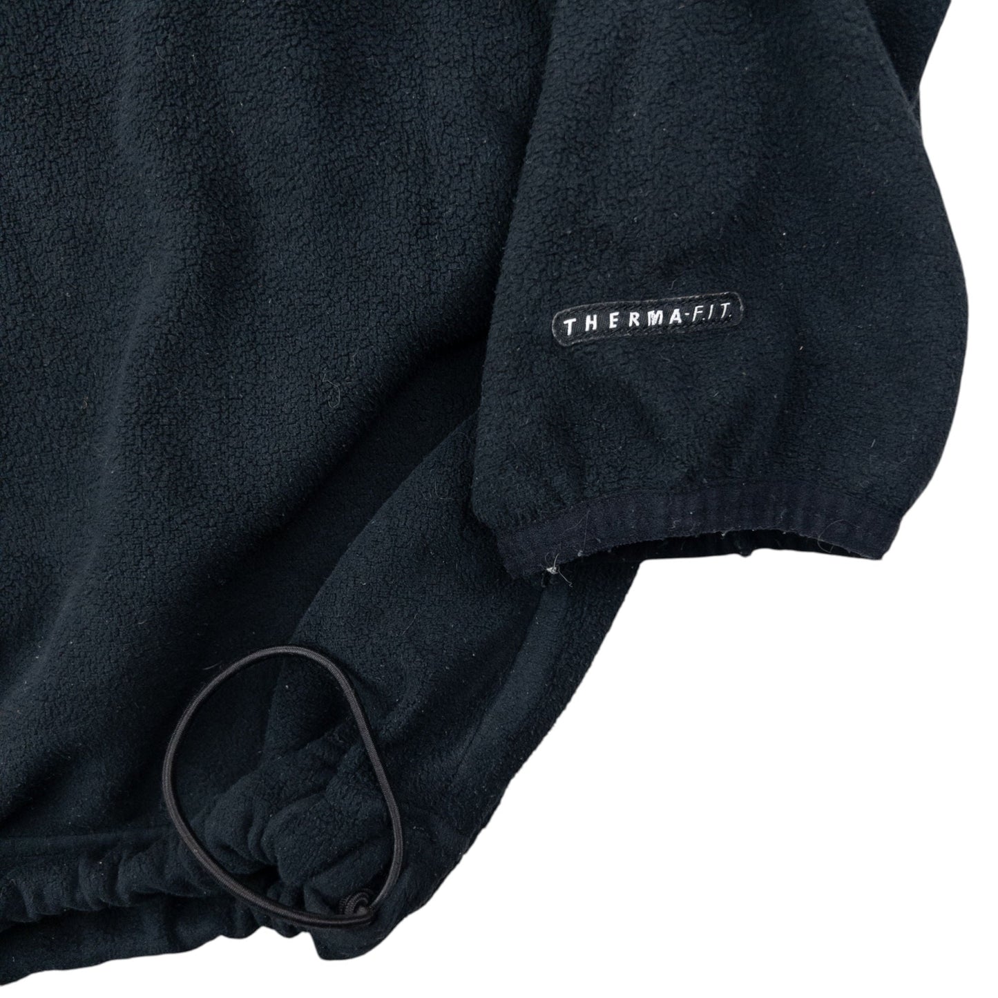 Vintage 90s Nike ACG Therma-Fit Half Zip Fleece Sweatshirt Size XL | XL, Black