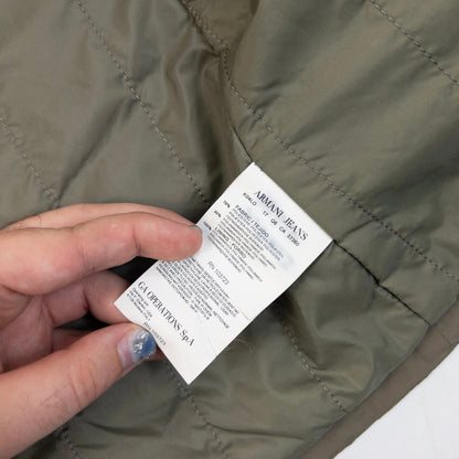 Vintage Armani Jeans Zip Up Jacket Size XL | XL, Grey