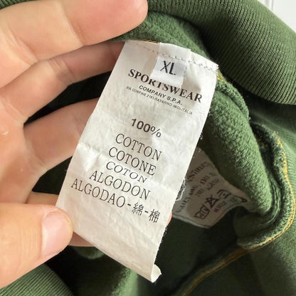 Stone Island Denims Hoodie Green (XL) | Extra Large, Green