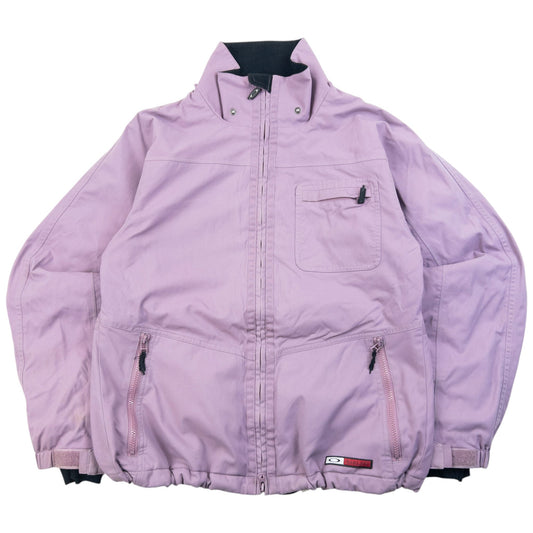 Vintage 90s Oakley Zip Up Snowboarding Jacket Womens Size L | Large, Purple